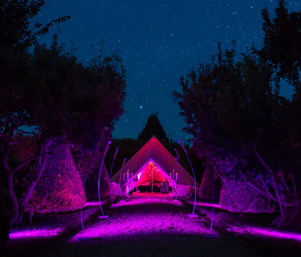 location tente mariage camping chic