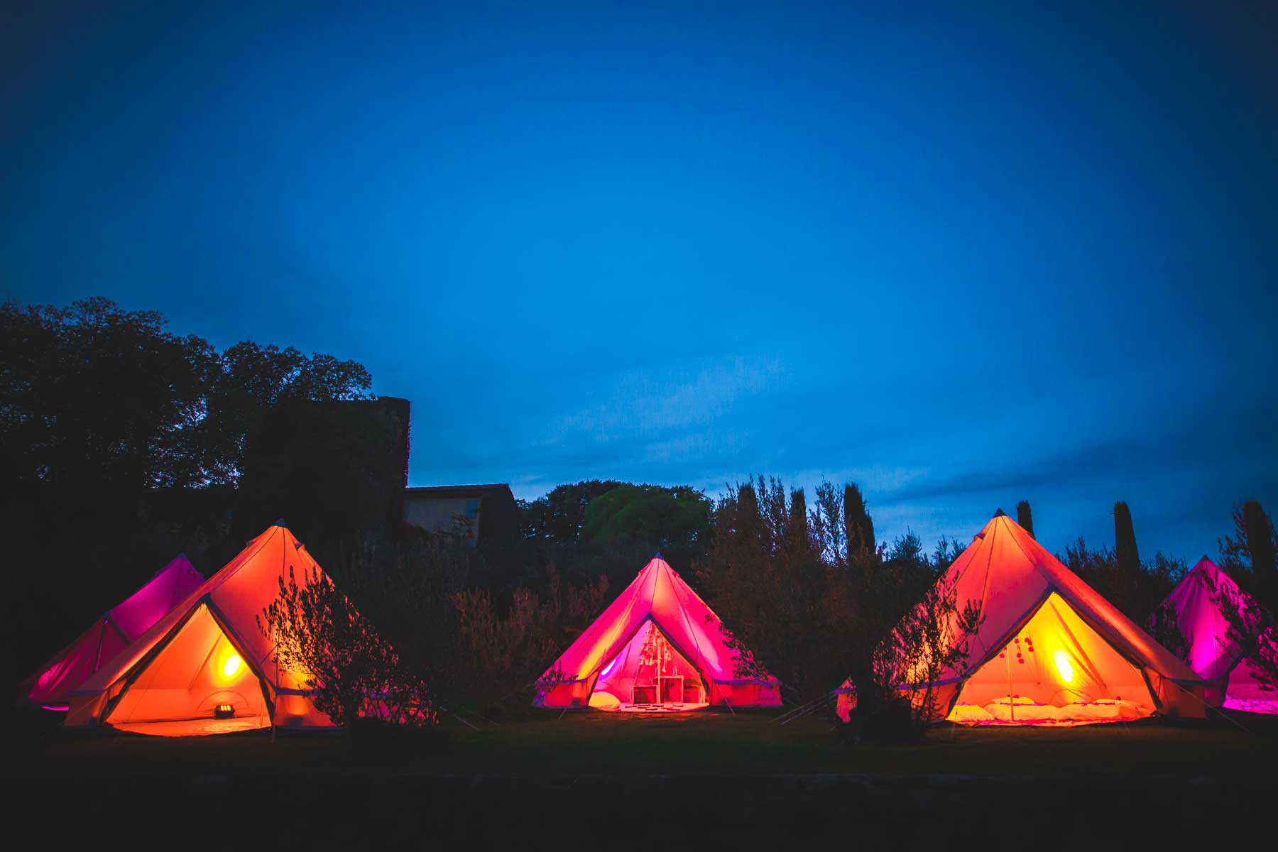location tente mariage camping chic