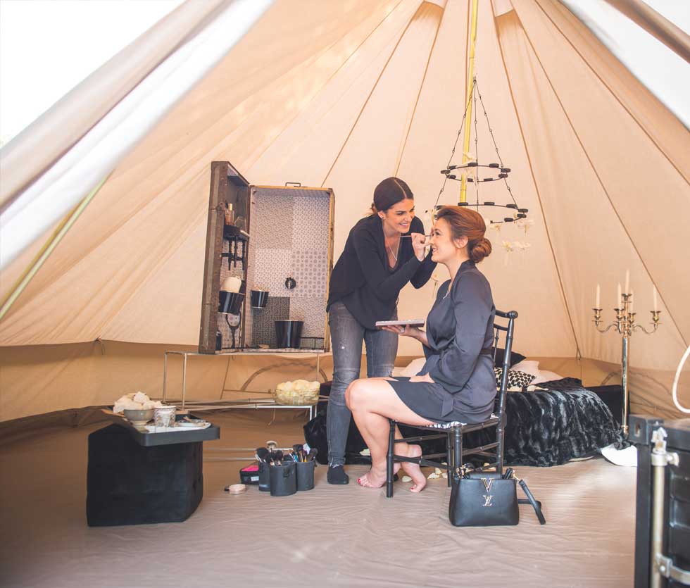 location tente mariage camping chic