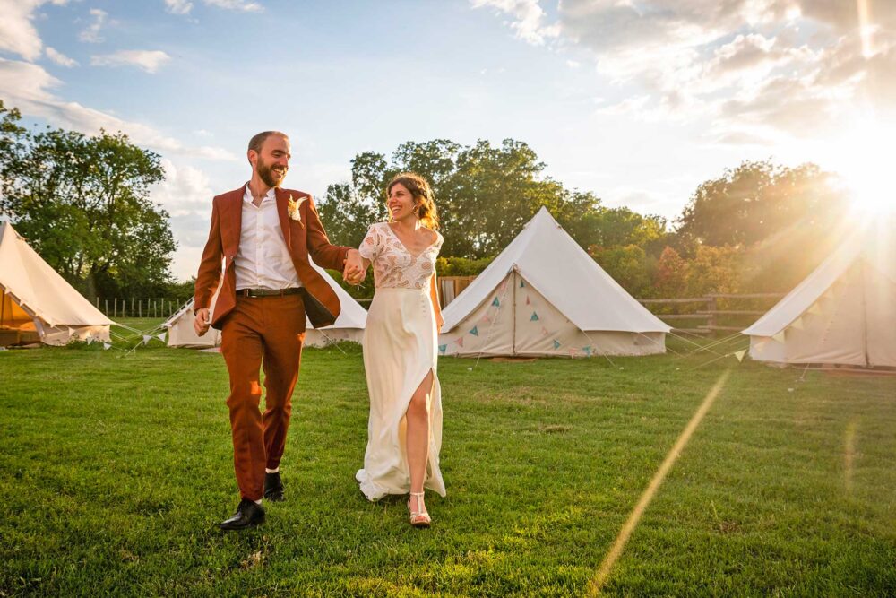 location tente mariage hebergement groupe sur lieu de réception