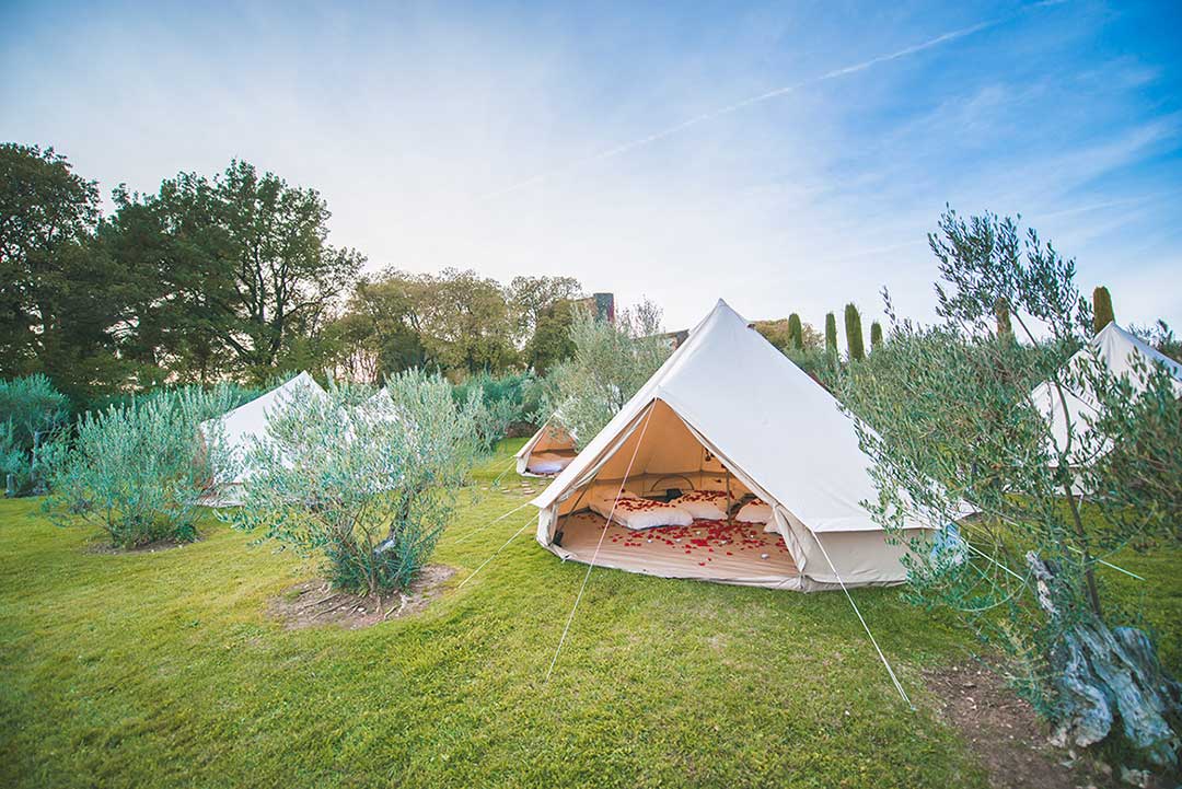 Garanties amour travail wedding camping - Garanties