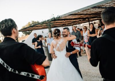 mariage plein air en camargue