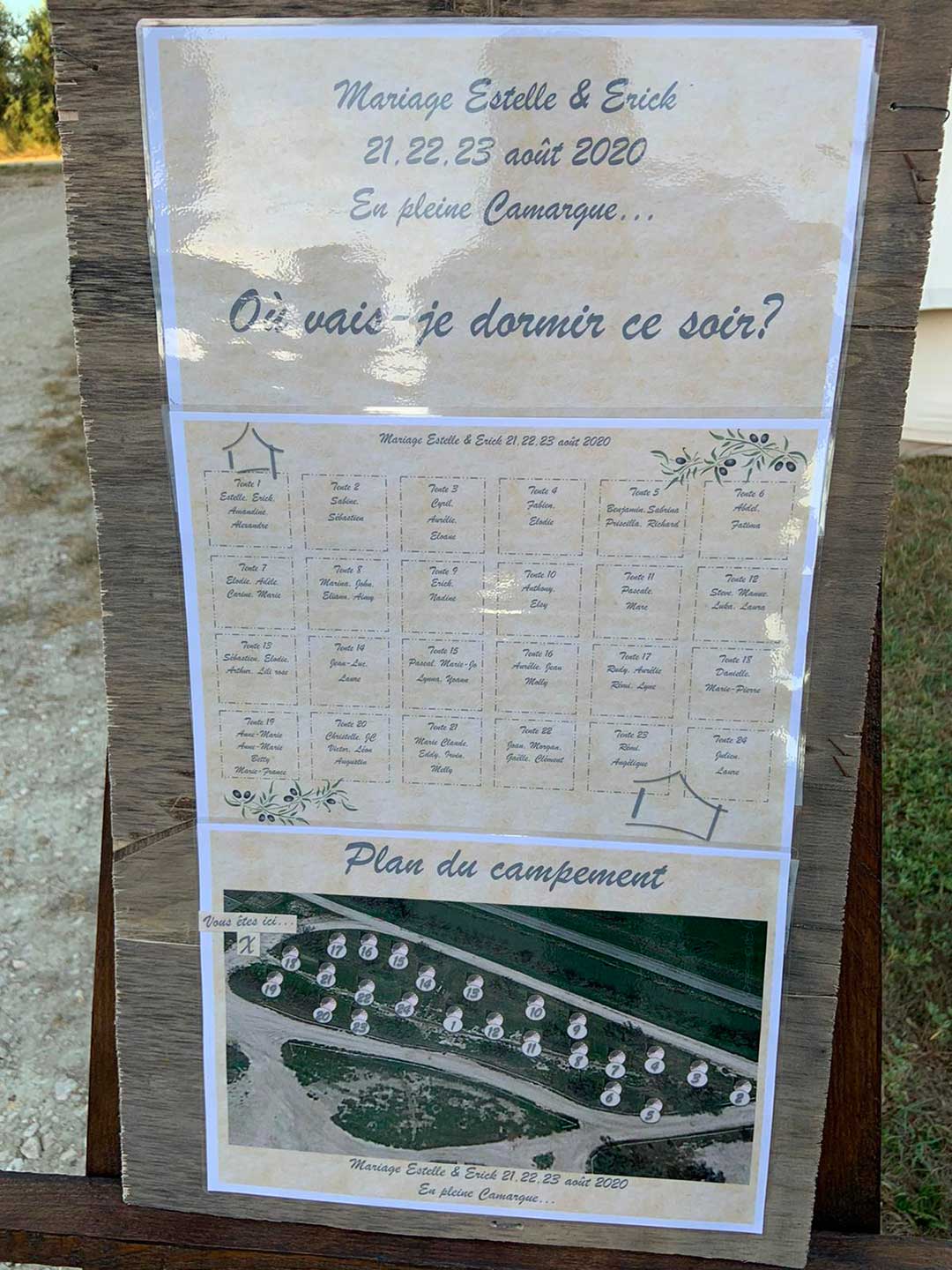 mariage plein air en camargue