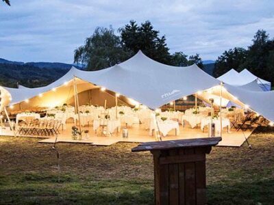 location tente nomade mariage 160M2