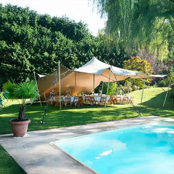 location tente nomade mariage 80M2 bouches du rhône