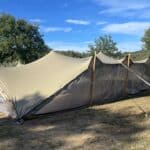 location panneaux cristal pour tente nomade