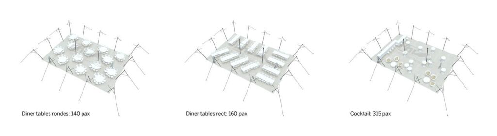 style tables chaises tente nomade